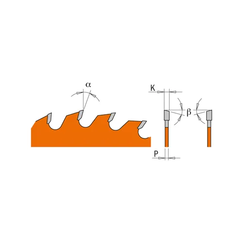 CMT Orange Pílový kotúč pre elektronáradie univerzálny - D160x2,2 d30 Z24 HW