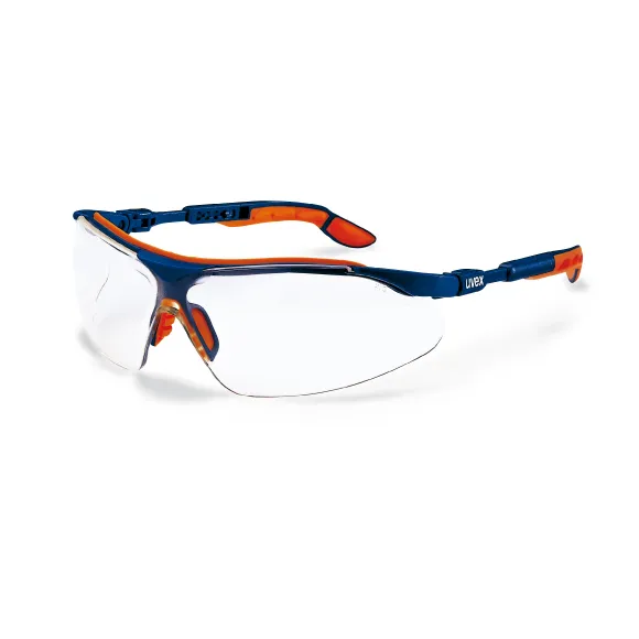 Uvex I-VO Ochranné okuliare, zorník číry, modro-oranžové 103-9160065