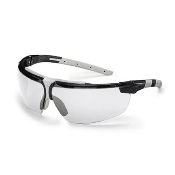Uvex i-3 Ochranné okuliare, šošovka číra, čierno-šedé 103-9190175