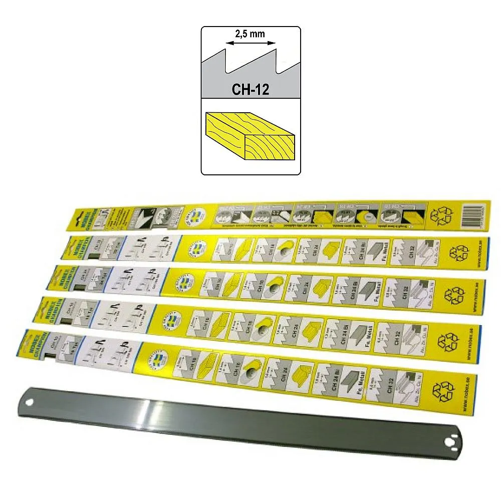 Pílový list CH12, t=2,5mm pre pílu Champion 127-CH-12