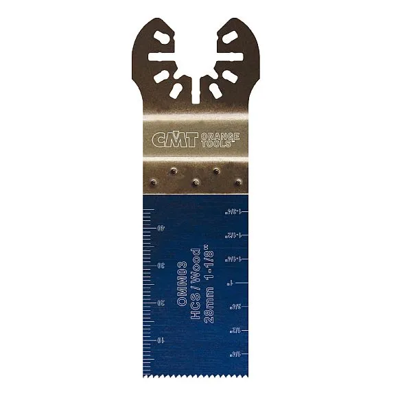 CMT Ponorný pílový list s tvrdeným zubom HCS, na drevo - 28mm C-OMM03-X1