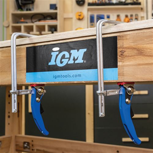 IGM Rýchloupínacia páková svorka stolná - 160x60mm