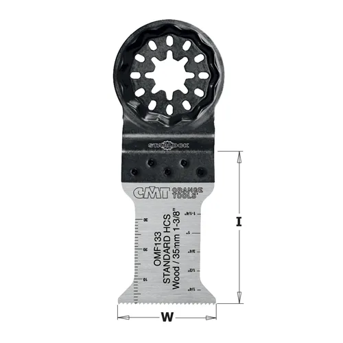 CMT Starlock Ponorný pílový list HCS, na drevo - 35 mm