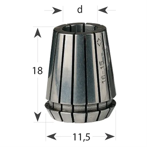 IGM Presná klieština ER11 (DIN6499) - 2mm