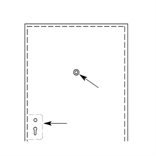 IGM Dlabacia fréza na dvere žiletková D16x23 L150mm S=16 Z2  HW