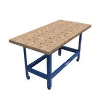 Kreg Drevený pracovný stôl s otvory - 610 mm x 1219 mm