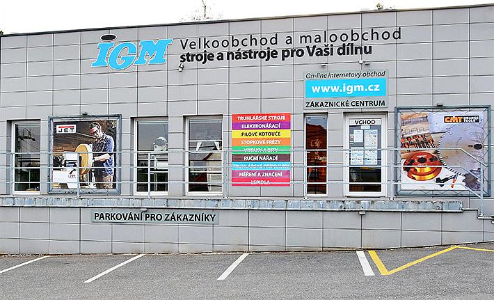 IGM Prodejní centrum Tuchoměřice