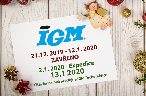 Otváracia doba počas vianočných sviatkov 2019